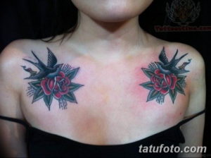 Фото красивые тату на груди 12.08.2019 №110 - beautiful tattoos on the chest - tatufoto.com