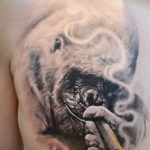 Фото красивые тату на груди 12.08.2019 №115 - beautiful tattoos on the chest - tatufoto.com