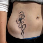 Фото красивые тату на животе 12.08.2019 №003 - tattoos on the stomach - tatufoto.com