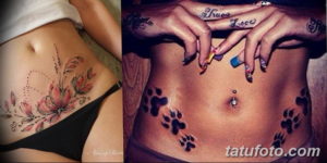 Фото красивые тату на животе 12.08.2019 №006 - tattoos on the stomach - tatufoto.com