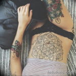 Фото красивые тату на животе 12.08.2019 №007 - tattoos on the stomach - tatufoto.com