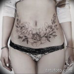 Фото красивые тату на животе 12.08.2019 №008 - tattoos on the stomach - tatufoto.com