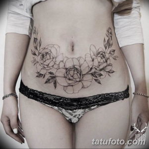 Фото красивые тату на животе 12.08.2019 №008 - tattoos on the stomach - tatufoto.com
