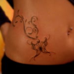 Фото красивые тату на животе 12.08.2019 №009 - tattoos on the stomach - tatufoto.com