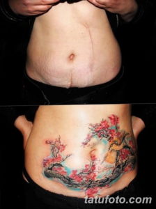 Фото красивые тату на животе 12.08.2019 №013 - tattoos on the stomach - tatufoto.com