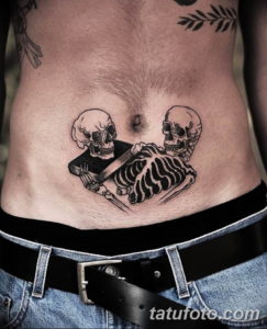 Фото красивые тату на животе 12.08.2019 №014 - tattoos on the stomach - tatufoto.com