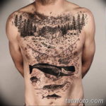 Фото красивые тату на животе 12.08.2019 №021 - tattoos on the stomach - tatufoto.com