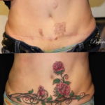 Фото красивые тату на животе 12.08.2019 №032 - tattoos on the stomach - tatufoto.com