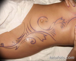Фото красивые тату на животе 12.08.2019 №034 - tattoos on the stomach - tatufoto.com