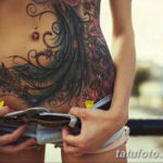 Фото красивые тату на животе 12.08.2019 №035 - tattoos on the stomach - tatufoto.com