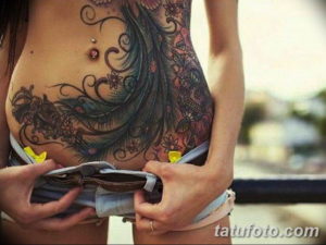 Фото красивые тату на животе 12.08.2019 №035 - tattoos on the stomach - tatufoto.com