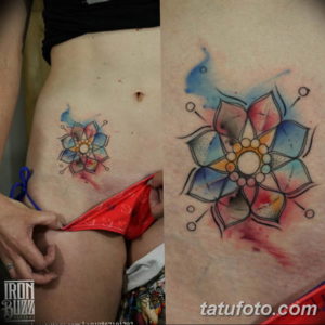 Фото красивые тату на животе 12.08.2019 №055 - tattoos on the stomach - tatufoto.com