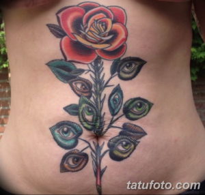 Фото красивые тату на животе 12.08.2019 №074 - tattoos on the stomach - tatufoto.com