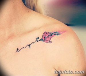 Фото красивые тату на ключице 12.08.2019 №004 - beautiful clavicle tattoos - tatufoto.com