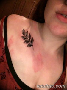 Фото красивые тату на ключице 12.08.2019 №018 - beautiful clavicle tattoos - tatufoto.com