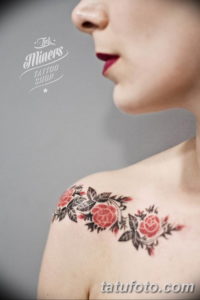 Фото красивые тату на ключице 12.08.2019 №034 - beautiful clavicle tattoos - tatufoto.com
