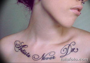 Фото красивые тату на ключице 12.08.2019 №057 - beautiful clavicle tattoos - tatufoto.com