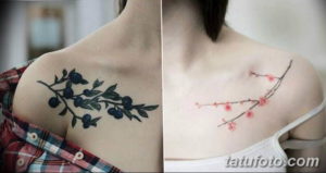 Фото красивые тату на ключице 12.08.2019 №058 - beautiful clavicle tattoos - tatufoto.com