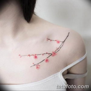 Фото красивые тату на ключице 12.08.2019 №070 - beautiful clavicle tattoos - tatufoto.com