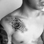 Фото красивые тату на ключице 12.08.2019 №071 - beautiful clavicle tattoos - tatufoto.com