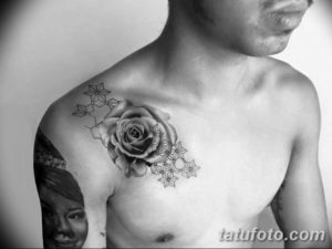 Фото красивые тату на ключице 12.08.2019 №071 - beautiful clavicle tattoos - tatufoto.com