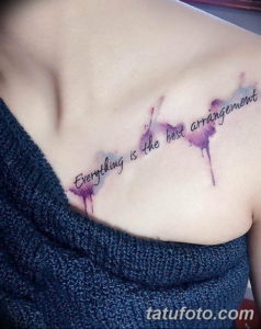 Фото красивые тату на ключице 12.08.2019 №073 - beautiful clavicle tattoos - tatufoto.com