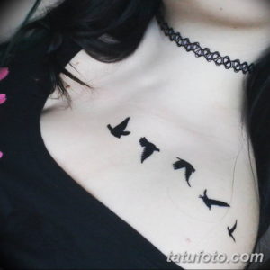 Фото красивые тату на ключице 12.08.2019 №077 - beautiful clavicle tattoos - tatufoto.com