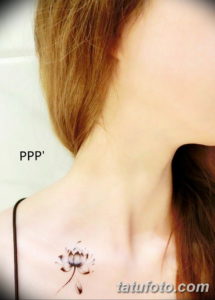 Фото красивые тату на ключице 12.08.2019 №081 - beautiful clavicle tattoos - tatufoto.com