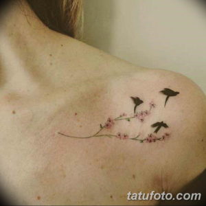 Фото красивые тату на ключице 12.08.2019 №086 - beautiful clavicle tattoos - tatufoto.com