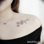 Фото красивые тату на ключице 12.08.2019 №120 - beautiful clavicle tattoos - tatufoto.com
