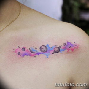 Фото красивые тату на ключице 12.08.2019 №130 - beautiful clavicle tattoos - tatufoto.com