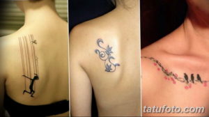 Фото красивые тату на ключице 12.08.2019 №133 - beautiful clavicle tattoos - tatufoto.com