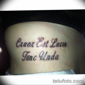 Фото красивые тату на латыни 12.08.2019 №057 - beautiful tattoos in latin - tatufoto.com