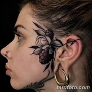 Фото красивые тату на лице 12.08.2019 №012 - beautiful face tattoos - tatufoto.com