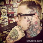 Фото красивые тату на лице 12.08.2019 №029 - beautiful face tattoos - tatufoto.com