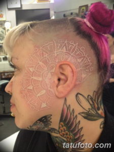 Фото красивые тату на лице 12.08.2019 №030 - beautiful face tattoos - tatufoto.com