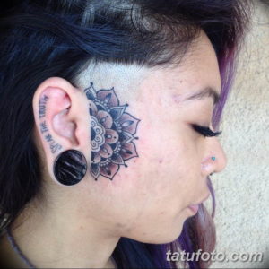 Фото красивые тату на лице 12.08.2019 №035 - beautiful face tattoos - tatufoto.com