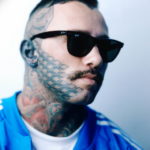 Фото красивые тату на лице 12.08.2019 №038 - beautiful face tattoos - tatufoto.com