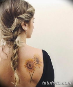 Фото красивые тату на лопатке 12.08.2019 №001 - tattoos on the shoulder bla - tatufoto.com