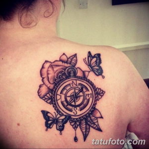 Фото красивые тату на лопатке 12.08.2019 №003 - tattoos on the shoulder bla - tatufoto.com