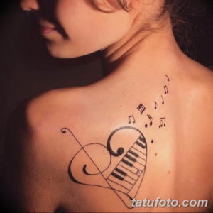 Фото красивые тату на лопатке 12.08.2019 №009 - tattoos on the shoulder bla - tatufoto.com