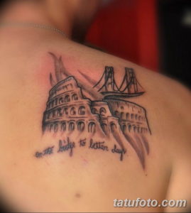 Фото красивые тату на лопатке 12.08.2019 №019 - tattoos on the shoulder bla - tatufoto.com