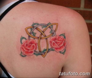 Фото красивые тату на лопатке 12.08.2019 №022 - tattoos on the shoulder bla - tatufoto.com