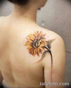 Фото красивые тату на лопатке 12.08.2019 №023 - tattoos on the shoulder bla - tatufoto.com