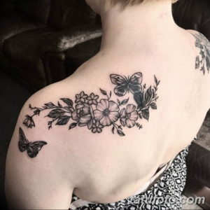 Фото красивые тату на лопатке 12.08.2019 №072 - tattoos on the shoulder bla - tatufoto.com