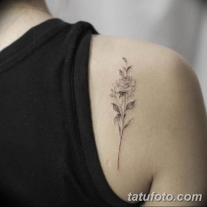Фото красивые тату на лопатке 12.08.2019 №075 - tattoos on the shoulder bla - tatufoto.com