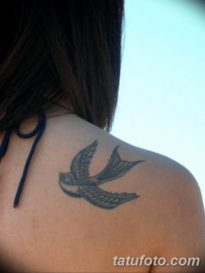Фото красивые тату на лопатке 12.08.2019 №076 - tattoos on the shoulder bla - tatufoto.com