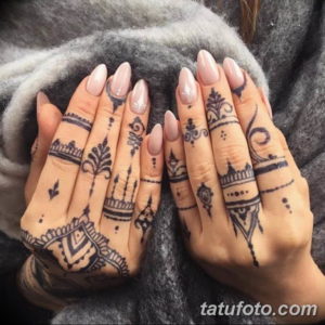 Фото красивые тату на пальцах 12.08.2019 №003 - beautiful finger tattoos - tatufoto.com