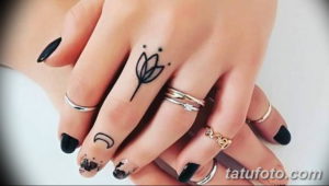 Фото красивые тату на пальцах 12.08.2019 №009 - beautiful finger tattoos - tatufoto.com