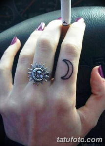 Фото красивые тату на пальцах 12.08.2019 №018 - beautiful finger tattoos - tatufoto.com